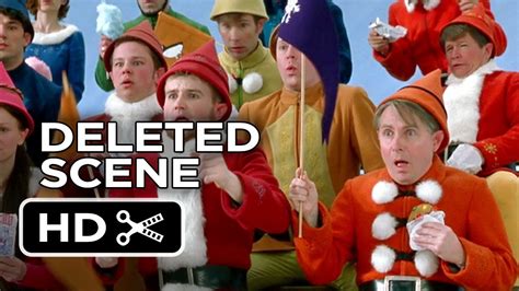 elf hockey scene|elf deleted scene.